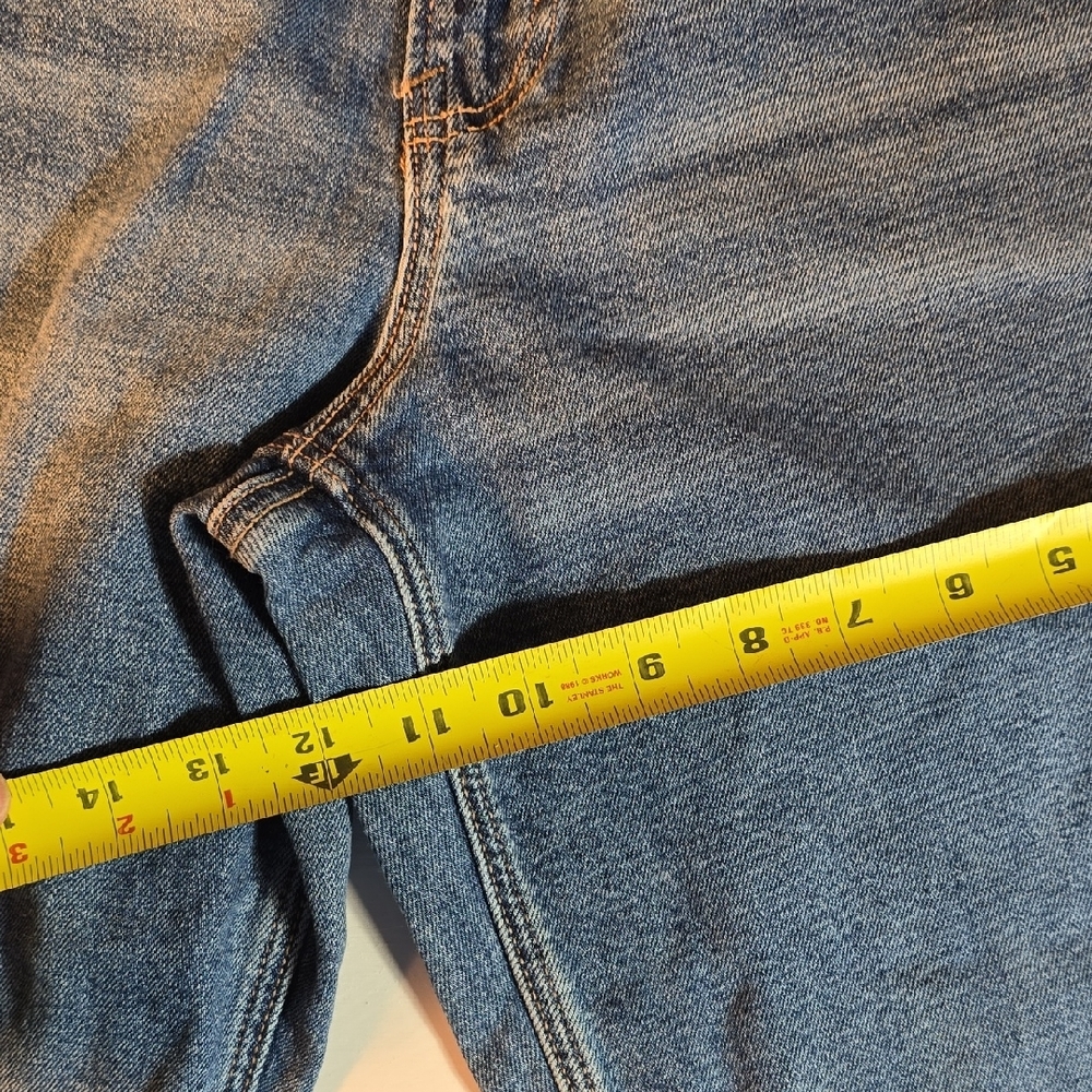 American Eagle Outfitters Denim Womens 12 90s Straight Leg Nice Worn Feel +look - Picture 14 of 14